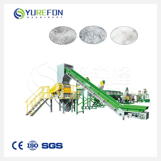 Sino-Tech Good Price of Plastic Washing Recycling Machine/PP PE LDPE HDPE Film Bag Bottle Crush Wash Dewater Dry Production Line